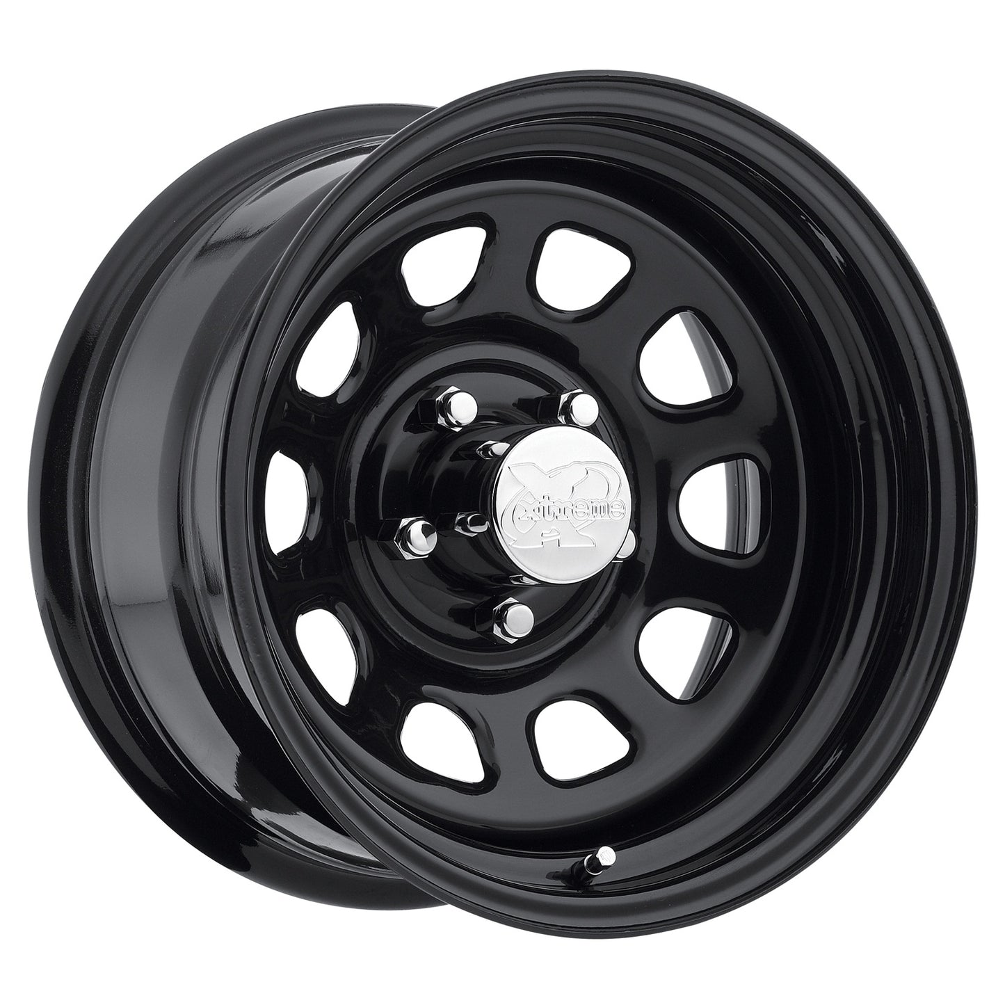 Pro Comp - 8x6.5 R16 4.25" bs - Gloss Black 51 Rock Crawler - 51-6881
