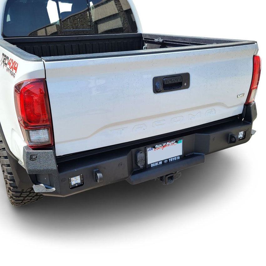 Chassis Unlimited - 2016-2023 TOYOTA TACOMA OCTANE REAR BUMPER- WITH PARKING SENSORS