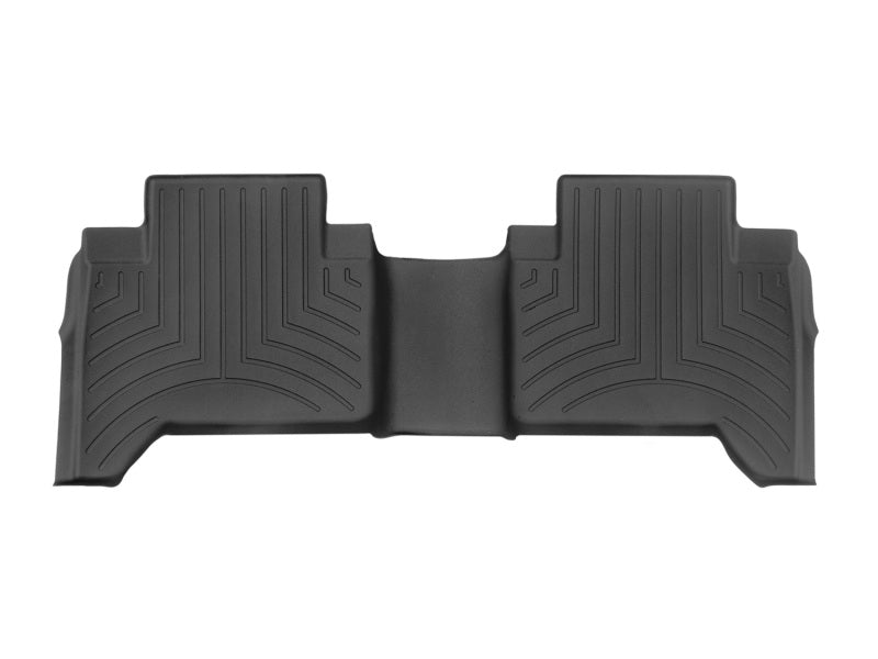 WeatherTech - Black Rear Floor liner Toyota Tacoma Double Cab 2016+ Double Cab - 448722