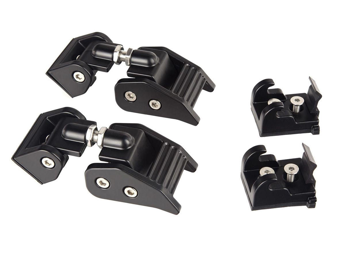 Rugged Ridge Hood Catch Kit (Black) - 11210.11