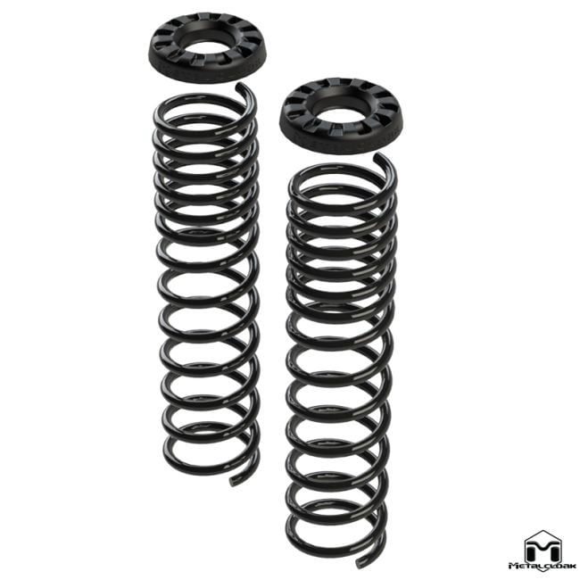 Metal Cloak - Dual rate coil spring pair - 5.5" JK plus 4.5" JKU front - 7183