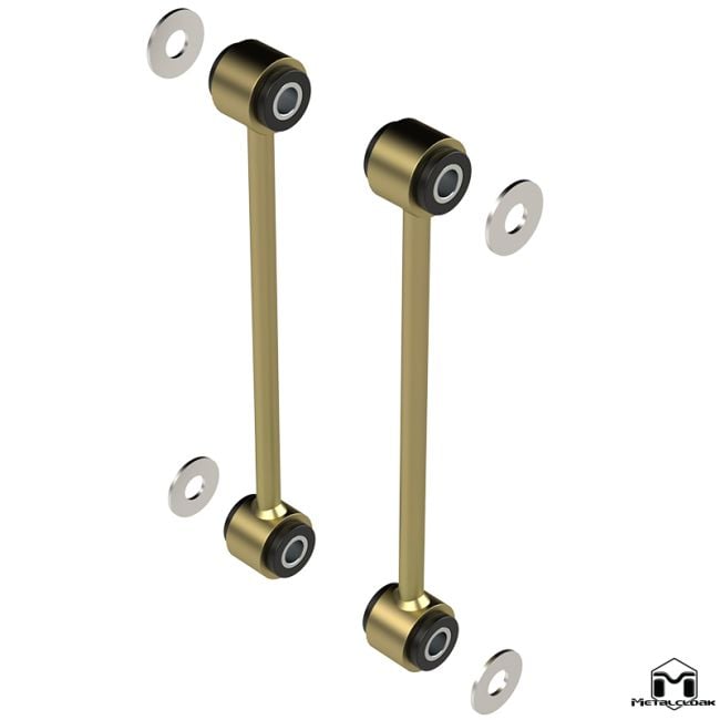 Metal Cloak - Sway bar link kit 10.5' TJ rear - 7019