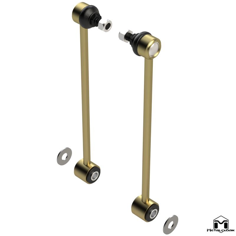 Metal Cloak - Rear JK / JKU Sway Bar Link Extension Kit, 12.25" - 7270