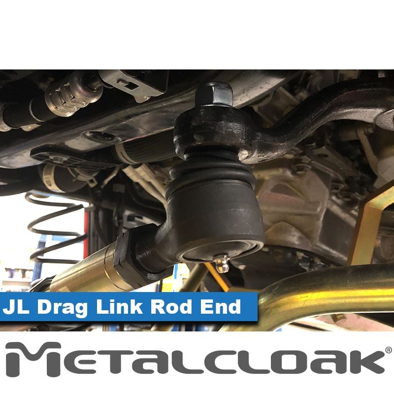 METALCLOAK Drag Link End, Left Hand Thread - Driver Side, JL Wrangler | JT Gladiator 7411