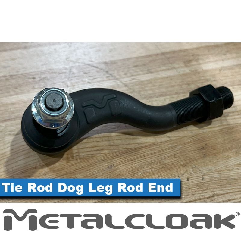 METALCLOAK JL Wrangler | JT Gladiator. Dog Leg Tie Rod End, Left Hand Thread - Passenger Side 7413