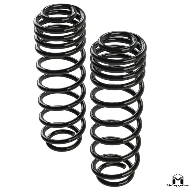 Metal Cloak - JL Wrangler 4 Door, 5.5" True Dual Rate™ Coils, Rear, Pair - 7676