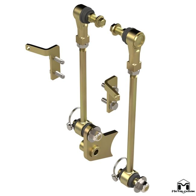 Metal Cloak - JL Wrangler | JT Gladiator Front Sway Bar Quick Disconnect, 2024+ - 7714