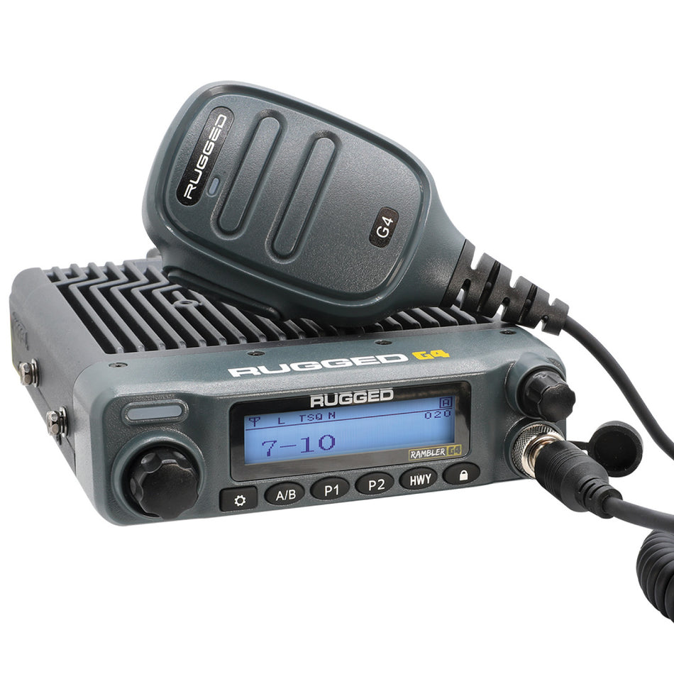 Rugged Radios - Rugged Rambler G4 GMRS Mobile Radio - G4