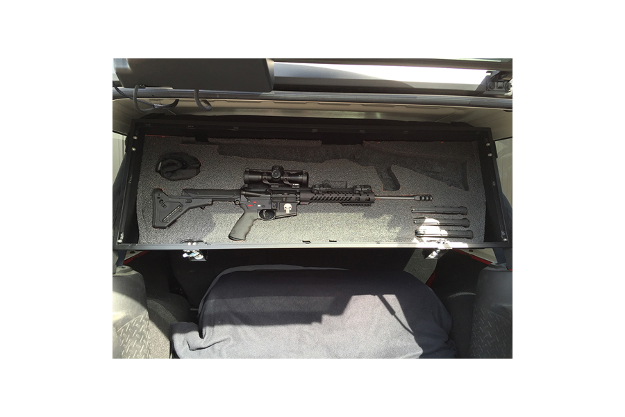GrenadeaCorp - Sub Roof Concealed Locking Storage System 4 Door JK