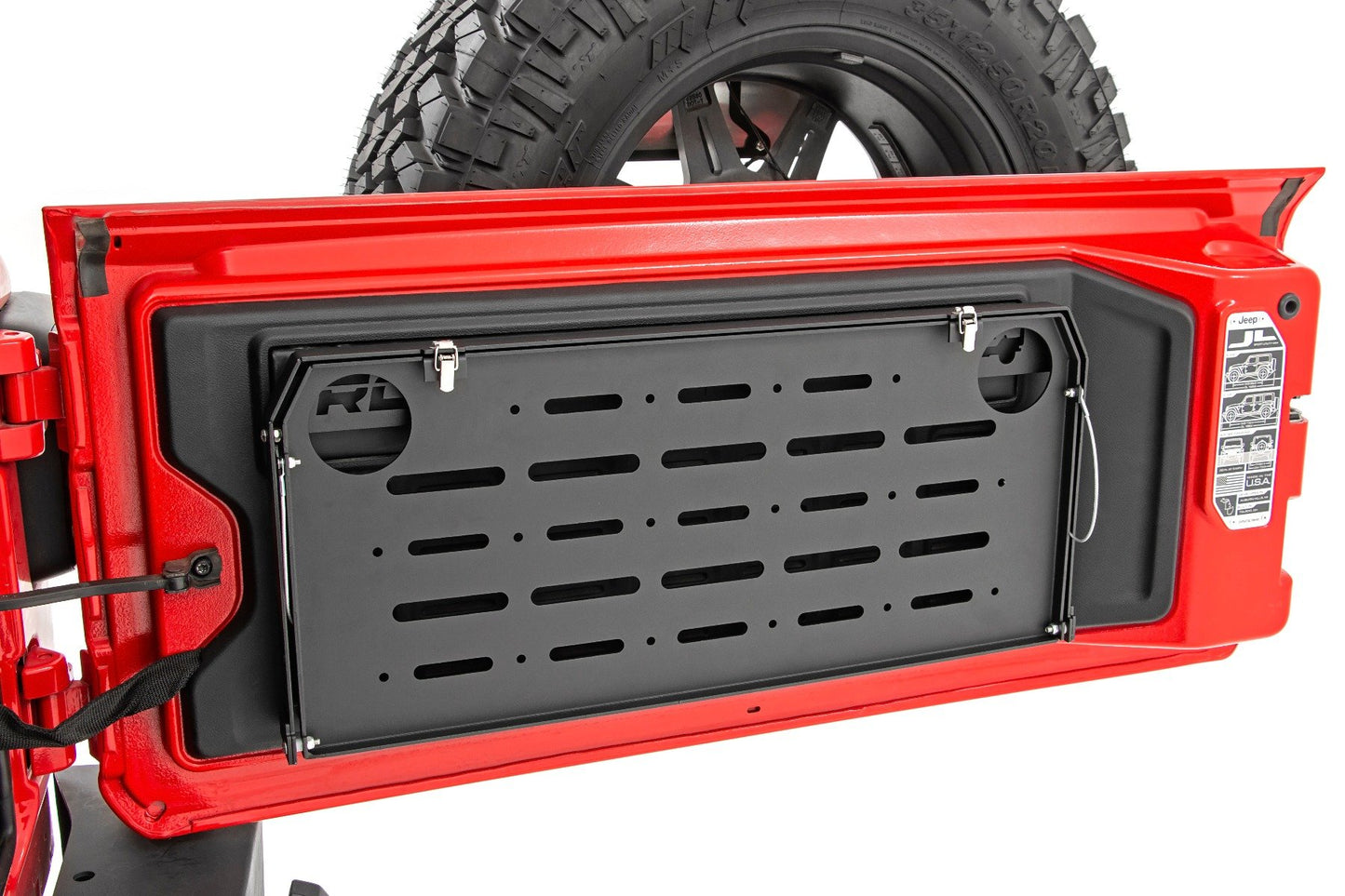 Rough Country - Tailgate Table Jeep Wrangler JL (18-25)/Wrangler Unlimited (18-25) - 10625