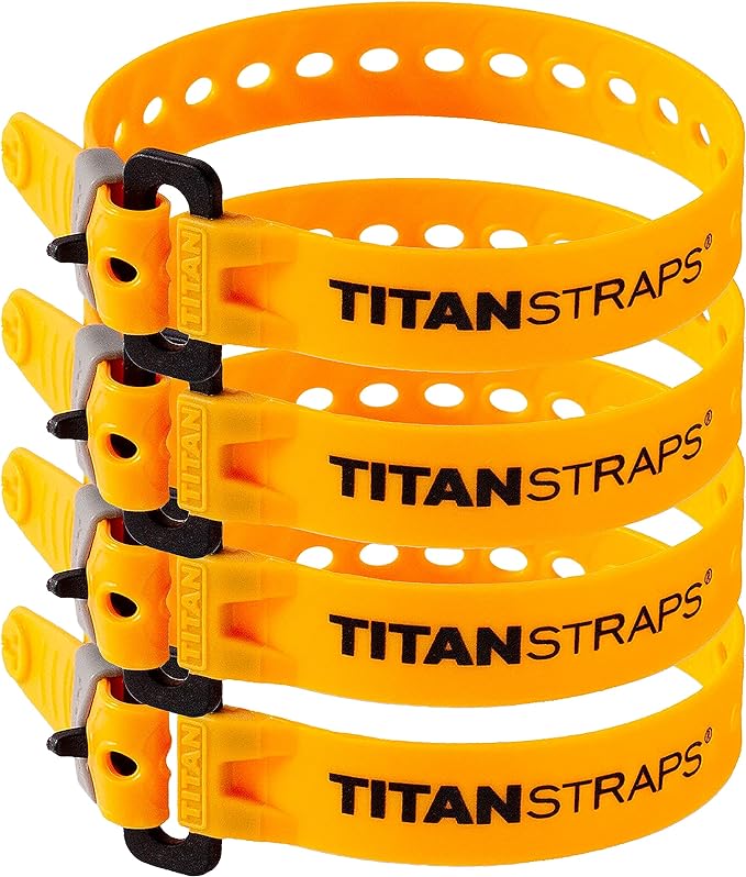 Titan Straps - Mini - 10" (4pack) - Sunflower Yellow