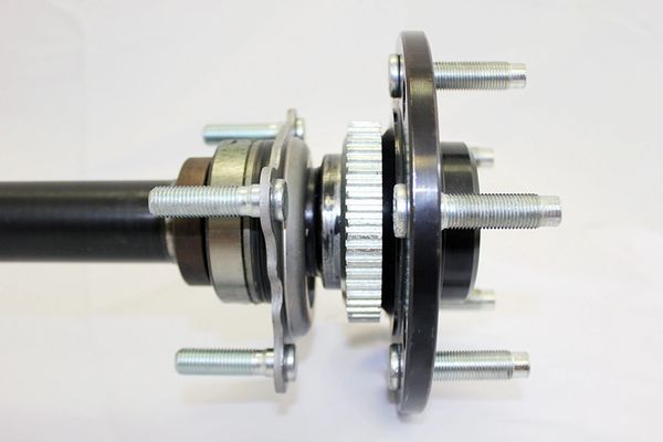 Carbon Offroad - 4140 rear axle kit - 44 JK non Rubicon driver side only - cr156