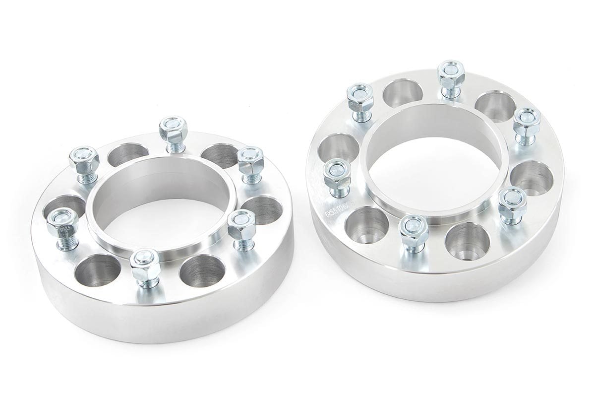 Rough Country - 1.5 Inch Wheel Spacers 6x5.5 | Toyota 4Runner (10-24)/Tacoma (05-23) - 10089