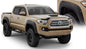 BushWacker - Bushwacker by RealTruck Pocket/Rivet Style Front & Rear Fender Flares | 4-Piece Set Black Smooth Finish | 30922-02 | Compatible with 2016-2022 Toyota