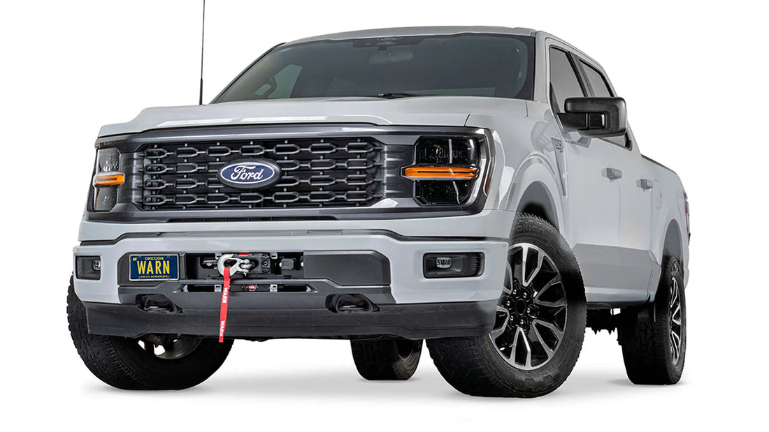 WARN  Fully Hidden Winch Mount Kit for 2024-2026 Ford F-150 V8  112590
