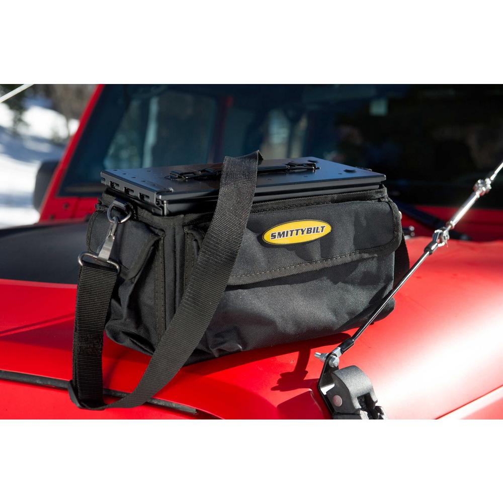 Smittybilt .50 Cal Ammo Can & Storage Bag, Black, SB-2827