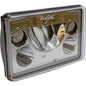 Vision X Lighting Vortex 4x6 LED Headlight (Chrome) - XIL-46D