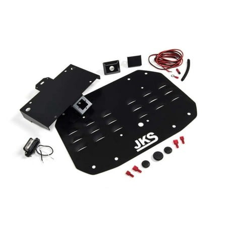 JKS Manufacturing - Jeep Wrangler JL Tailgate Vent Cover W/ License Plate Relocation - JKS8215