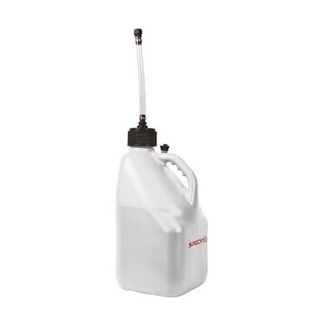 Racing Fuel Jug White Utility 5 Gal Jug