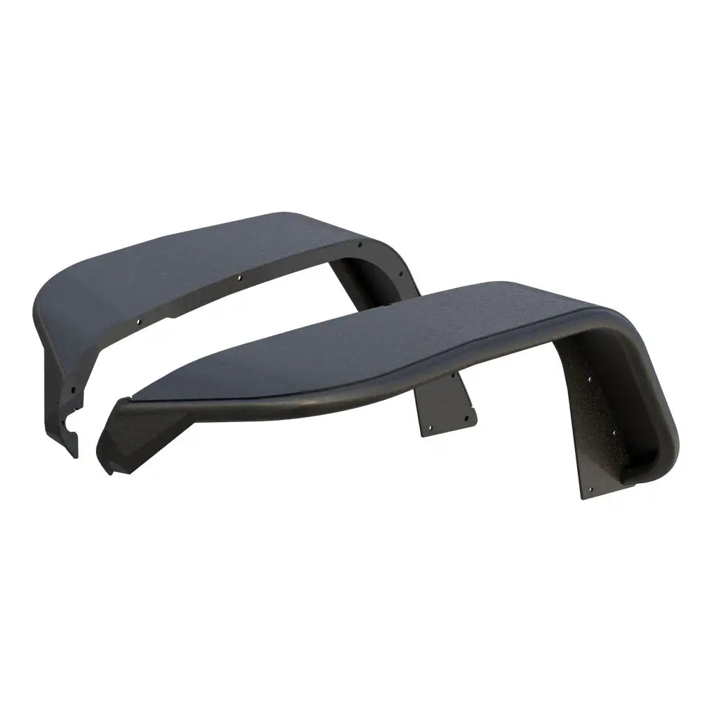 Aries- JL/JT Textured Black Aluminum Front Fender Flares - 1500203