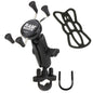 Ram Mounts X-Grip Phone Mount with Handlebar U-Bolt Base