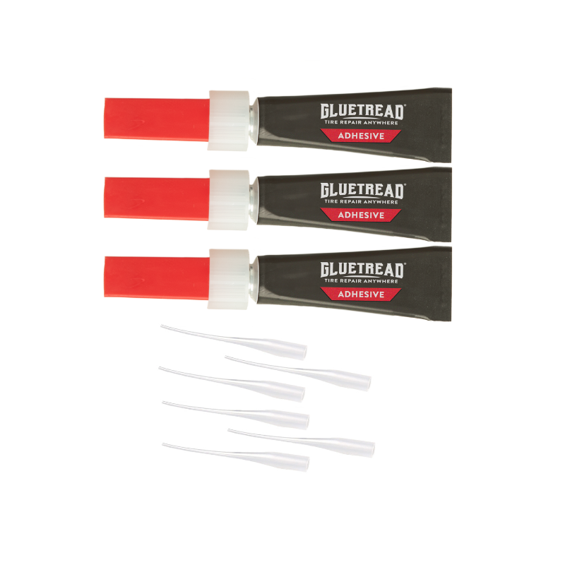 GlueTread Adhesive 3-Pack Additional Glue for GlueTread Sidewall Puncture Tire