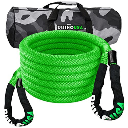 Rhino USA - Heavy Duty 1" x 30' Kinetic Recovery Rope
