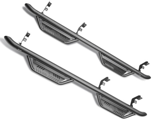N-Fab Textured Black Cab Length Steps for Jeep JKU - NPJ0764-TX