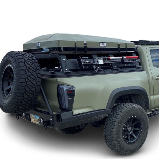 Chassis Unlimited - Thorax Bed Rack System - Fits Diamond back covers 2005 - 2020 Tacoma -  CUB970151