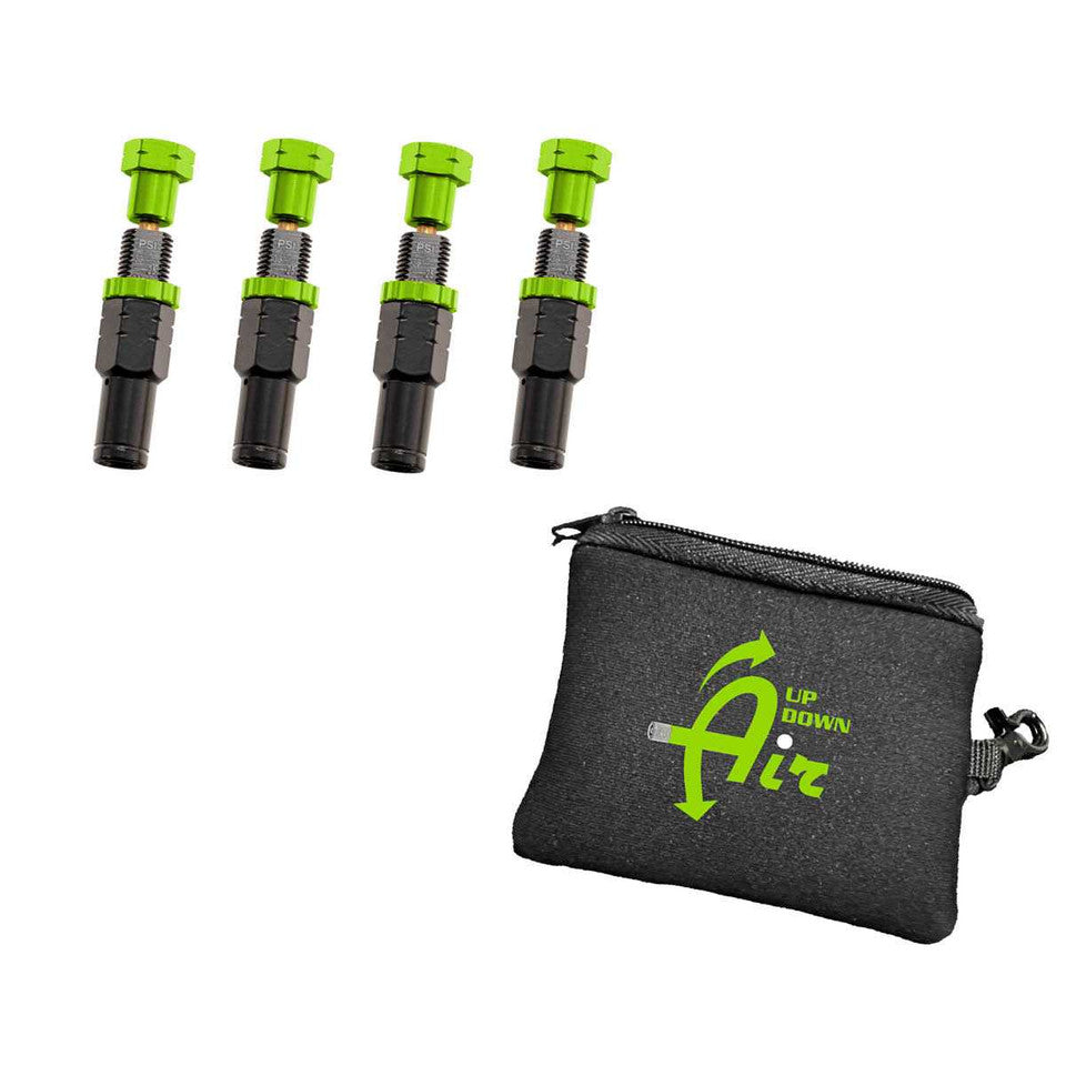 OVS - 4 Piece Adjustable Tire Deflator Kit & Storage Bag - (PSI 10-30 lbs.) - 97-9903