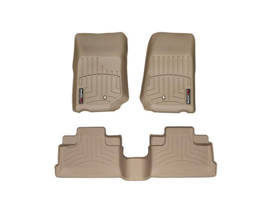 WeatherTech - Front and Rear floor liners - Tan - 451051 / 451052