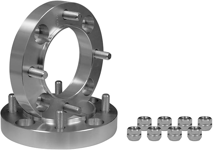 Super ATV - Heavy Duty 1" Wheel Spacer Adapters for Polaris 3/8" Studs to Polaris 12mm - WSP2-12-1.5-002