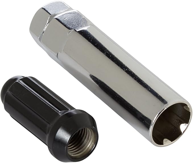 West Coast Wheel Accessories - 14X1.5 Spline Lug Nuts 1.9" 8 Lug Install Kit Black - W5814STB