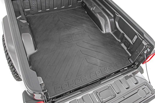 Rough Country - Rubber Bed Mat for 2020-2023 Jeep Gladiator JT 5 foot Bed - RCM687
