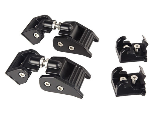 Rugged Ridge Hood Catch Kit (Black) - 11210.11