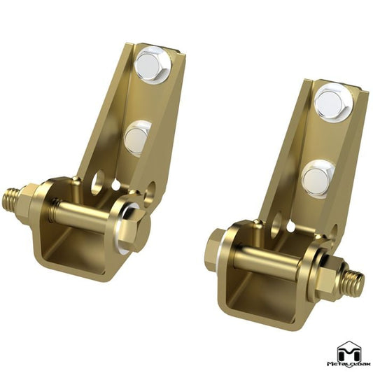 Metal Cloak - Stock shock relocation bracket - Rear lower TJ-LJ - 7048