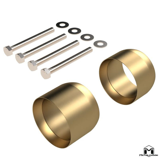 Jeep JK Wrangler Exhaust Spacer Kit ('12 - '18)  7078