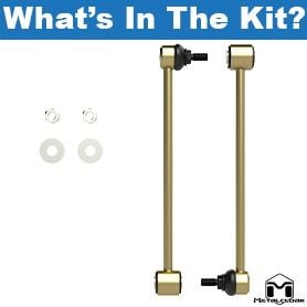 METALCLOAK  Front JL/JT Sway Bar Link Extension Kit, 12.25", 2024+  7012