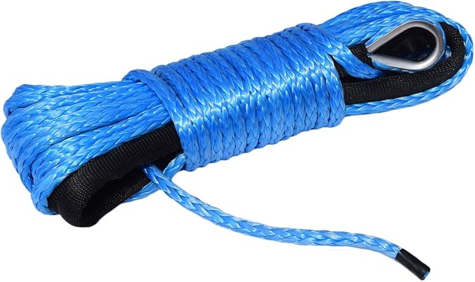 ATV/UTV Winch line - 1/4 x 50' - Blue