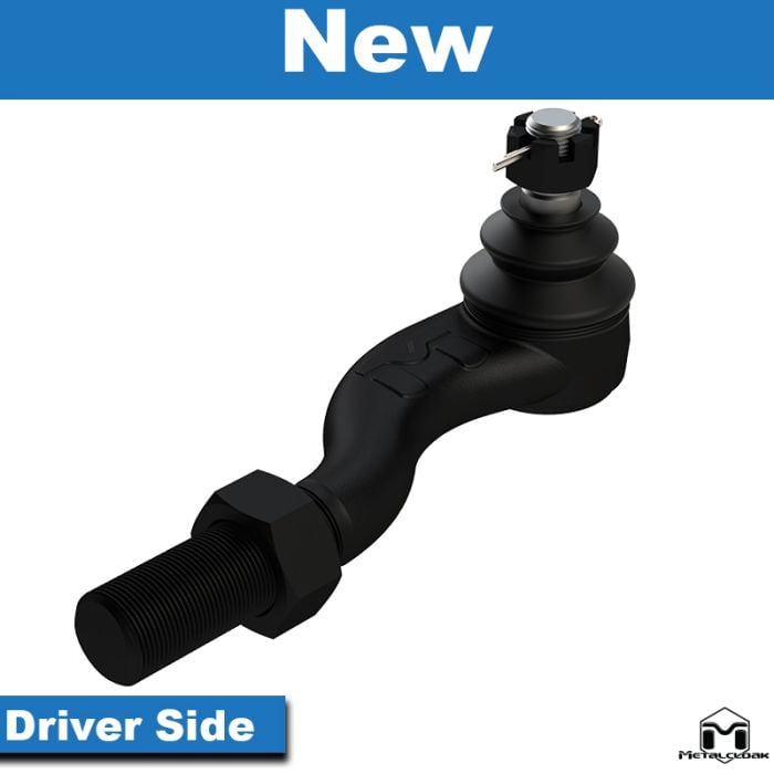 Metal Cloak - JK Wrangler Dog Leg Tie Rod End, Right Hand Thread - Driver Side  7408