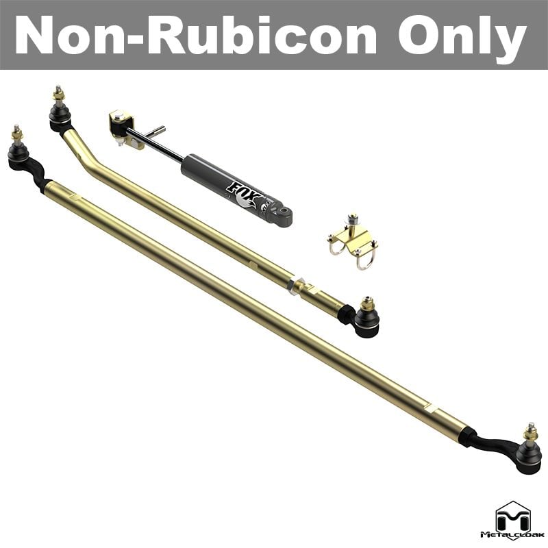 MetalCloak HD Steering System, JL Wrangler | JT Gladiator, Non-Rubicon, Fox Edition 7668-F