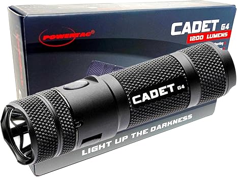 Powertac Cadet G2 492-Lumen Cadet Gen Ii LED Flashlight