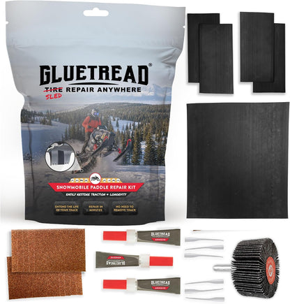Glue Tread - Snowmobile Paddle Repair Kit - gtva052a