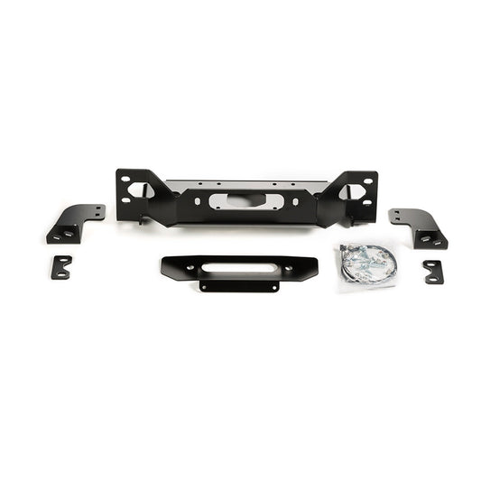 Warn - Jeep JL/JT Fixed Winch Mount for Zeon/Zeon Platinum/VR/M8/XD9 Winches - 101255