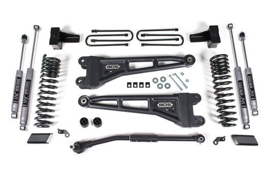 BDS - 2.5 Inch Lift Kit w/ Radius Arm | Ford F250/F350 Super Duty (17-19) 4WD | Diesel - BDS1543FS