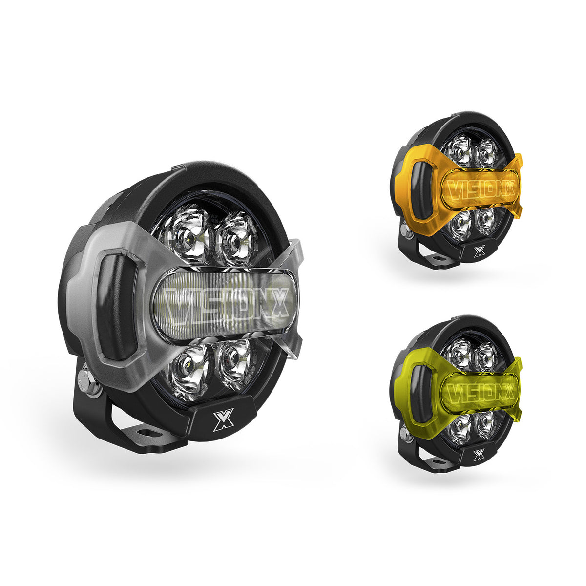 Vision X - CR-7 PRO Dual-Action Combo Driving Lights - 9961811   CR-7PKIT