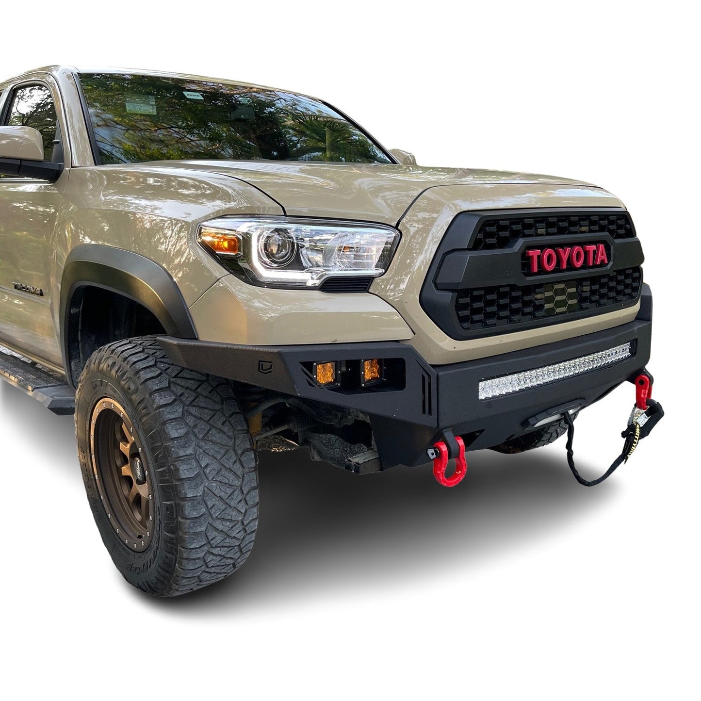 Chassis Unlimited - 2016-2023 TOYOTA TACOMA OCTANE FRONT WINCH BUMPER