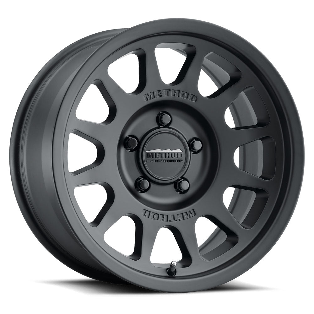Method - 17x8.5 on 5x5 double bead grip Matte Black - MR70378550500