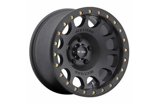 METHOD  MR10579050538B  	 MR105 Beadlock, 17x9, -38mm Offset, 5x5, Matte Black, w/ BH-H24125