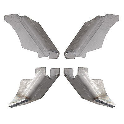 Synergy - Jeep JK Front  dana 30/40 inner upper and lower gusset kit 2.5 " OD Axle Tube - 8012-02